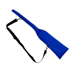 QSTDGVPW Paddeltasche für Drachenboot mit Staufach für Kajakzubehör in Blau, praktisch und schützend für Wassersportler.