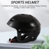 ANBP Sicherheits Schutz Helm in Schwarz für Wassersport mit 11 Atemlöchern, ideal für Kajakfahren und Paddeln, robust und atmungsaktiv.