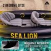 Aufblasbares Kajak Apollo Sea Lion für zwei Personen mit bequemen Sitzen und stabiler Bauweise, geeignet für Freizeit-Wassersport.