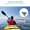 Multifunktions Schlauchboot Ventil Adapter für Kajaks und aufblasbare Boote, ideal für Wassersportaktivitäten, leicht zu installieren.