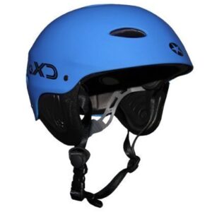 Concept X Helm CX Pro in Blau für Wassersport mit aerodynamischer Form, Belüftungslöchern und gepolstertem Innenfutter, ideal für Wakeboarding, Kiten und Stand-up-Paddling.