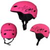 Concept X Helm in Pink für Kiten, Surfen, Wakeboarden und Kajakfahren, modernes und sportliches Design mit guten Belüftungsöffnungen und gepolsterten Riemen für einen sicheren Sitz.