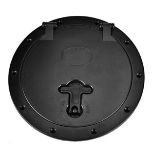 Wasserdichte Batterieabdeckung für Kajak mit 26 cm Durchmesser, ideal zum Schutz der Elektronik und Ausrüstung beim Angeln oder Kajakfahren.