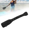 Schwarze Drachenboot-Paddeltasche aus hochwertigem Oxford-Stoff für Wassersport, mit Reißverschluss und verstellbarem Riemen, ideal für Kajakfahrer und Outdoor-Enthusiasten.