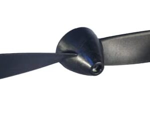 Galaxy Kayaks Ersatz Propeller für Wahoo S Pedalantrieb Angelkajak - robuster und langlebiger Propeller mit schwarzer Oberfläche für optimale Kontrolle auf dem Wasser.