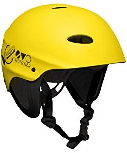 GUL Evo Wassersport Helm in Gelb für Kajak, Kitesurfen, Windsurfen und Jollensegeln - Leichtgewicht mit optimaler Belüftung und EVA-Aufprallschutz.