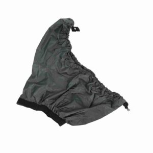 Wasserdichte Kajak-Spritzdecke aus Nylon in Grau, verstellbar, optimaler Schutz vor Spritzwasser für Kajakfahrer, geeignet für Kajaklängen von 90 bis 95 cm.
