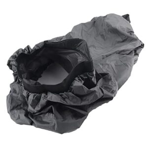 Wasserdichte Kajak Spritzdecke aus Nylon in dunkler Farbe, flexibel und robust, idealer Spritzschutz für Kajakfahrer.