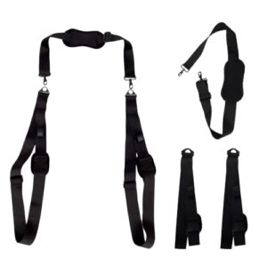 Verstellbarer mizikuu Tragegurt für Surfboards und Paddelboards, ideal für den Transport von Wassersportausrüstung mit gepolstertem Schulterstück und robuster Konstruktion.