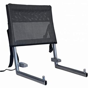 Navyline Rückenlehne für Kanu und Kajak mit stabiler Aluminiumstruktur und strapazierfähigem Nylon-Bezug, ideal für komfortable Wassersport-Abenteuer.
