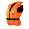 NOARD Rettungsweste für Kinder und Erwachsene, in Orange, 40-60 kg, mit Sicherheitsmerkmalen wie reflektierenden Streifen und verstellbaren Gurten, ideal für Wasseraktivitäten