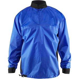 NRS Rio Paddeljacke für Herren in blau, wasserdicht und strapazierfähig, ideal für Kajakfahren und Outdoor-Aktivitäten.