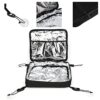 Wasserdichte Paddleboard Deck Mesh Aufbewahrungstasche mit isoliertem Innenbereich und Netzfach für Snacks und Getränke, ideal für Kajakfahren und Stand-Up-Paddling.