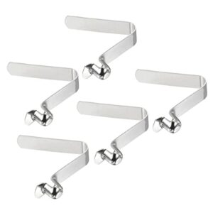 PATIKIL 8.3x8mm Druckknöpfe für Kajak-Paddel und Campingzubehör im 5er-Pack, aus hochwertigem Manganstahl für langlebige Anwendungen.