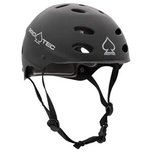 Pro-Tec Helm Ace Water in Matte Black, sicherer Schutz für Wassersportler, Größe S (53-54 cm), mit Belüftungsöffnungen und robustem Design.