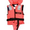 Lalizas Rettungsweste für Kinder im Alter von 10-20 kg, ISO 12402-4 zertifizierte Feststoffweste in leuchtendem Orange für hohe Sichtbarkeit und Sicherheit im Wasser.