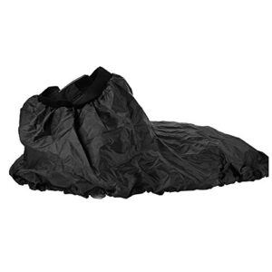 SOULONG Kajak-Spritzrock aus Nylon in Schwarz, verstellbar und wasserdicht, idealer Schutz für Kajakfahrer bei Wassersportaktivitäten.