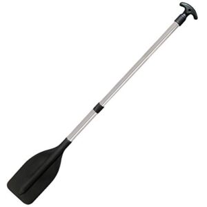 Vielseitiges Teleskop Paddel 2-teilig und 3-teilig bis 1,2m ausziehbar, geeignet für Kajakfahren und Wassersport.