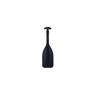 Teleskopierbares Stechpaddel in schwarz, ideal für Wassersportarten wie Kanufahren und Kajakfahren, leicht und langlebig, verstellbar von 600 mm bis 1200 mm.
