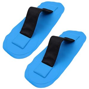 Tiardey 2 Stücke Kajak Tragegriff Set für aufblasbare Boote in Blau, aus robustem PVC-Material für optimalen Halt und Sicherheit bei Wassersportaktivitäten.