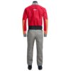 VZKAK Trockentauchanzug für Herren in auffälligem Rot, ideal für Kaltwasserpaddeln und Wassersport, wasserdicht und ergonomisch designt
