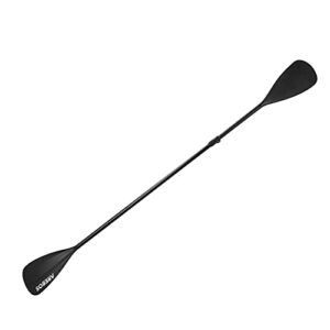Arebos 2-in-1 Doppelpaddel und Einzelpaddel für Kajakfahren und Wassersport, verstellbar von 156 bis 215 cm, aus leichtem Aluminium, ideal für verschiedene Paddeltechniken.