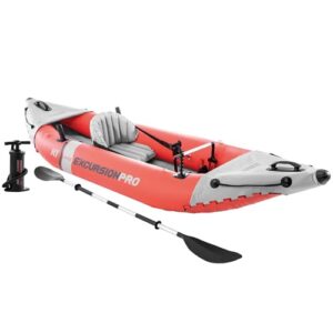 Aufblasbares Intex Unisex Kajak in multicolor Design, ideal für Wasserabenteuer und Paddeltouren.