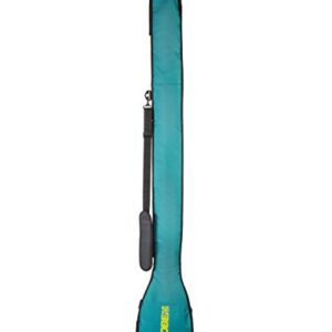 Jobe All-In-One Paddel Tasche in kräftigem Türkis mit strapazierfähigem, wetterfestem Material, ideal für den Transport von SUP-Zubehör.