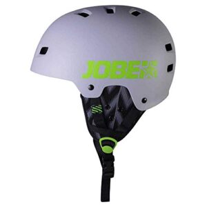 Jobe Base Wakeboard Helm in Cool Grau für optimalen Schutz und Komfort beim Wassersport