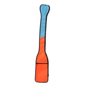 LOVIVER Drachenboot-Paddeltasche in orangeblau, ideal für Kajakfahren und Wassersport, schützt Paddel und sorgt für Ordnung.