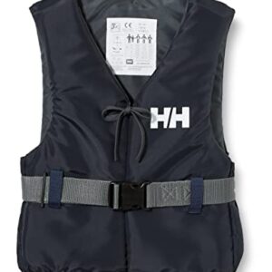 Unisex Helly Hansen Sport II Auftriebshilfeweste in Marineblau für optimalen Auftrieb und Bewegungsfreiheit beim Wassersport.