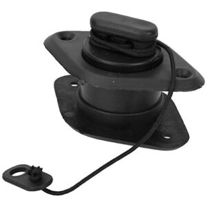 Entwässerungsventil, Entlüftungsventil, Ablassventil für Fischerboote, festem PVC Kajak-Ablassventil mit Seil Entleerungsventil Ablasshahn für Schlauchboot, Kajak oder Schlauchboot