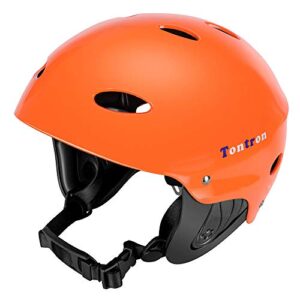 Ergonomischer und sicherer Wassersport-Helm mit Abnehmbaren Ohrenschützer, verstellbarer Rückseite und 11-Luft-Schutzsystem für optimalen Komfort und Schutz bei Wasseraktivitäten