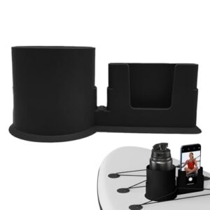 Multifunktionaler Getränkehalter für Paddleboard, ideal für das Aufbewahren von Wasserflaschen und Telefon auf dem Surfbrett