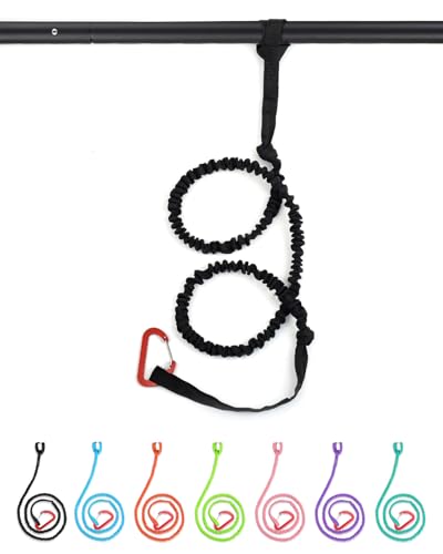 Elastische Paddelleine mit Karabinerhaken für SUP Kajakfahren, Bootfahren und Kanufahren