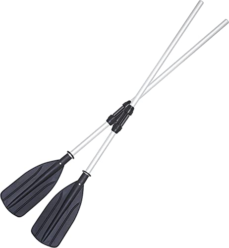 Aluminium Doppelpaddel Paddel mit Verstellbaren Paddel-Blätter für Kanusport Kajakfahren Kanadier Boot Ruderboot Kayak Paddel Abnehmbar