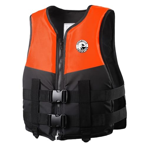 Schwimmhilfe, Auftriebsweste für Erwachsene und Kinder mit verstellbaren Sicherheitsgurten, ideal für Wassersportarten wie Surfen, Kajakfahren und Schwimmen.