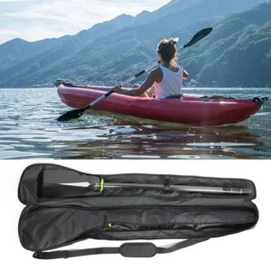 Kajak Paddel Tasche, Doppelköpfige Paddeltasche, Verdickte Wasserabweisende Tragetasche für Kanu Paddel, Tragbare Nylon Mesh Boot Kanu Paddel Tasche, Verstellbarer Schultergurt