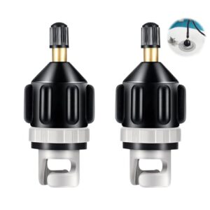 Zwei SUP-Adapter für Kompressoren und Luftpumpen, ideal für Kajak Boards und Stand Up Paddle Boards