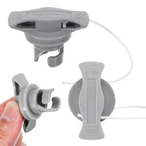 Einsetzbares PVC-Schlauchboot für Kajak, Beiboot und Paddleboard mit Ventilkappe und Luftventilabdeckung für starke Abdichtung und kompaktes Design