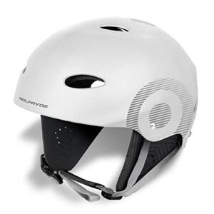 Schutzhelm für Windsurfer und Segler, weiß, mittlere Größe, sicherer Helm für Freeride-Aktivitäten