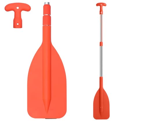 Chenivesss Teleskop Paddel, Einstellbares 53-106cm Leichtes Ruder für Stand Up Paddle Kajakfahren Surfboard Boot