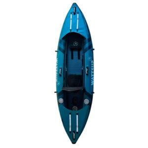 Aufblasbares Kajak Wattsup COD 1-Sitzer - laminiertes PVC und Dropstitch - Komplettpaket - max. 180 kg