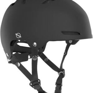 ION Slash CORE Helm 2025, schwarzer Skateboardhelm mit Sicherheitsfunktionen und stylishem Design für BMX-Fahrer