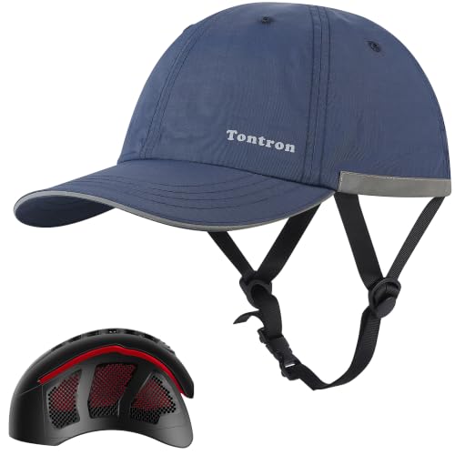 Wassersportkappe für Kajak, Surfen und andere Wassersportarten. Blaue Helm mit grauem Gurt. Gesicherte ABS-Schale, wasserdichtes Nylongewebe und integrierte Sonnenschutzkappe.