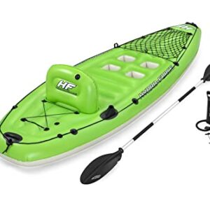 Hochwertiges, leichtes und robustes Koracle X1 Kayak für Einsteiger und Fortgeschrittene, stabile und sichere Plattform für Wasserausflüge in Flüssen, Seen oder Meeren