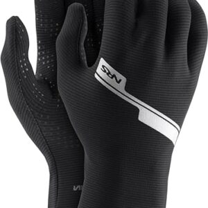 Schwarze Handschuhe für Herren, XXL Größe, Hydroskin 0.5 Material, Wasserabweisend, DWR-Beschichtung